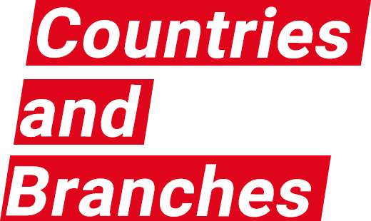 Countries and Branches